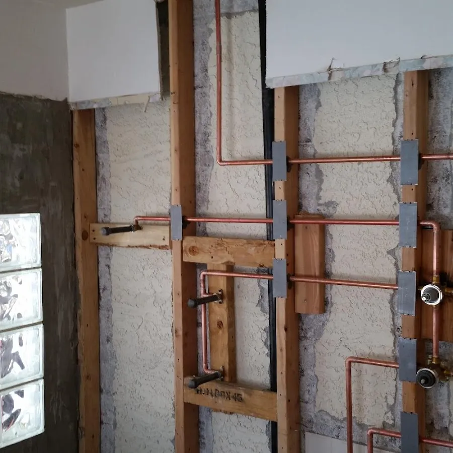 Copper pipe installation for Burst Pipe Repair in Providence